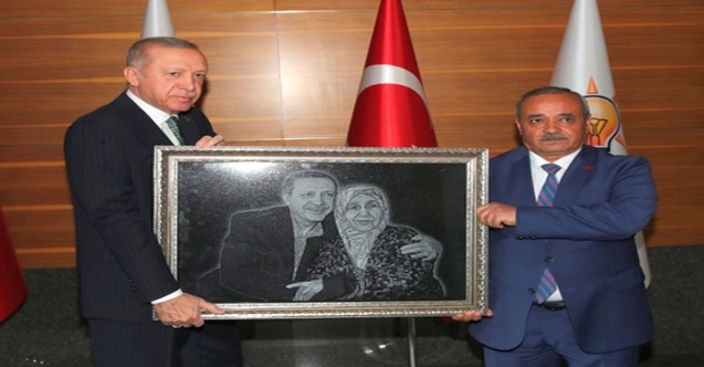 İscehisar Belediye Başkanı Şahin, Cumhurbaşkanı Erdoğan ile Görüştü